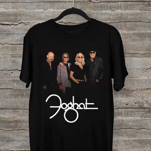 Foghat Band Music Black Gift Fan All Size T-Shirt